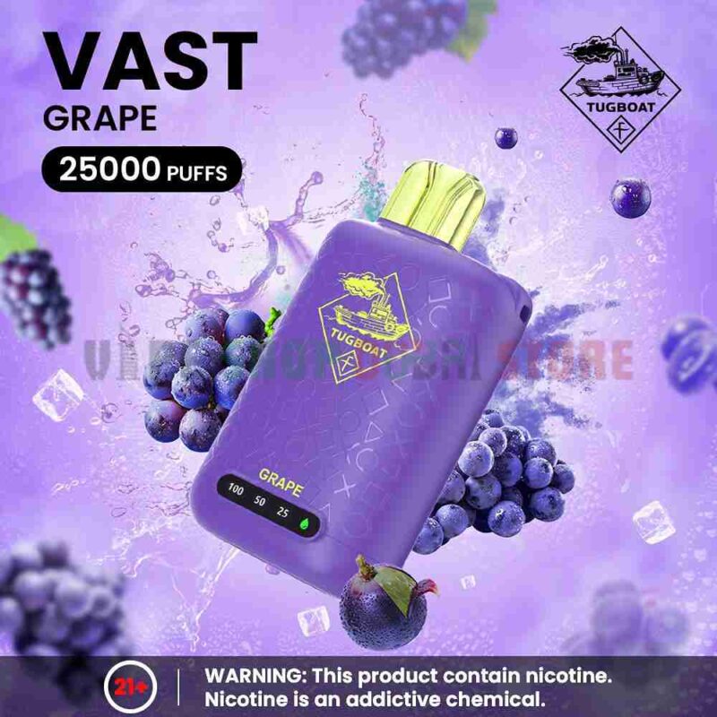 tugboat-vast-25k-50mg-double-grape
