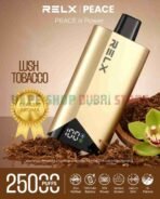 RELX-Peace-25k-Puffs-20MG-Disposable-Vape-In-Dubai-LUSH-TOBACCO