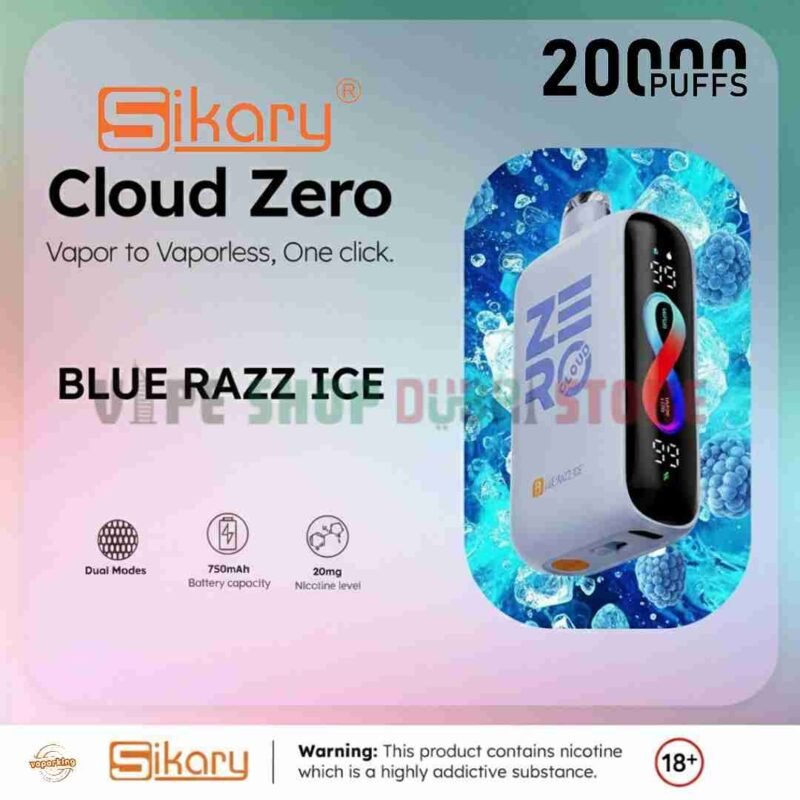 Sikary-Cloud-Zero-20000-Puffs-Blue-Razz-Ice