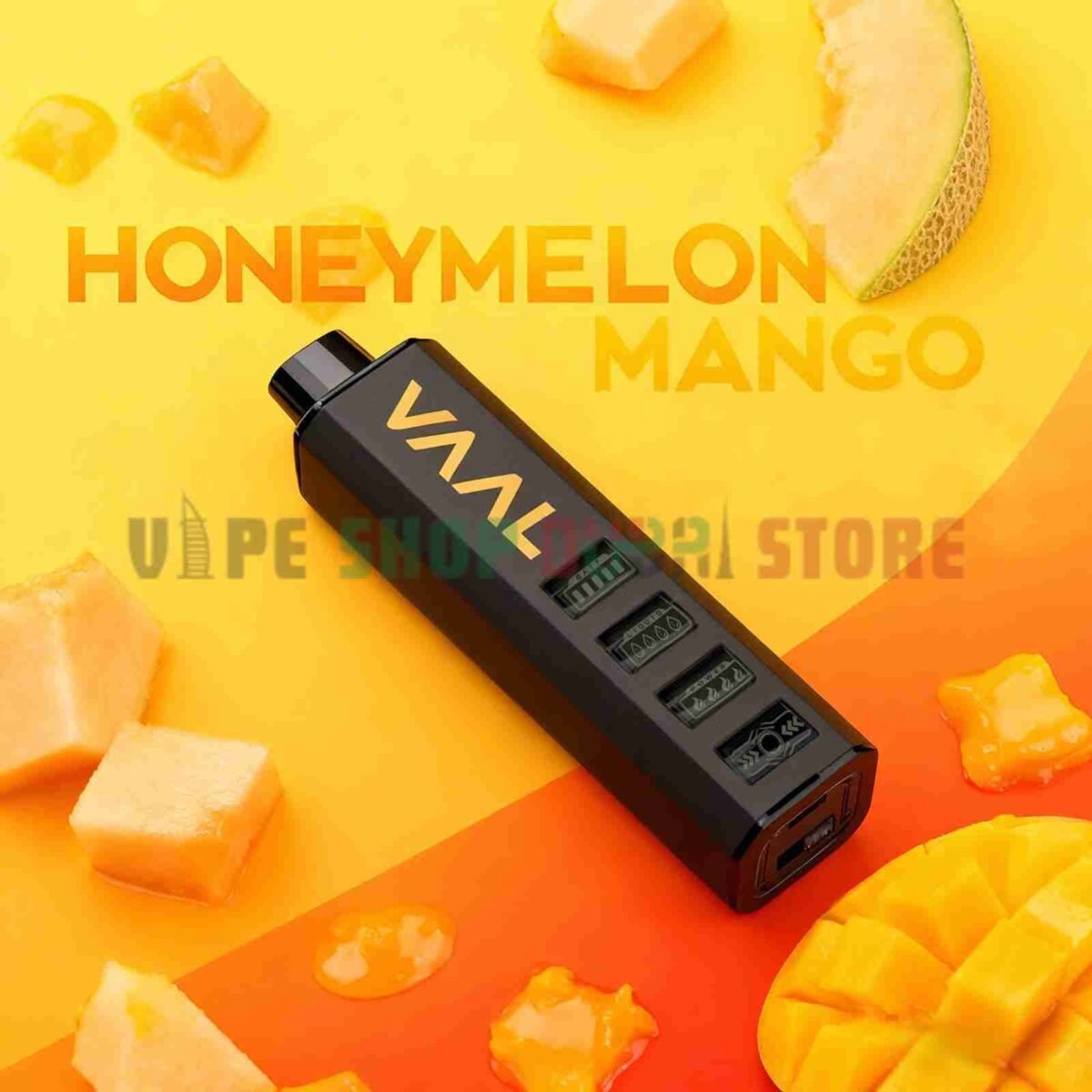 Vaal-Cyber-Shisha-DTL-50000-Puffs-5mg-Nicotine-In-Dubai-HONEYMELON-MANGO