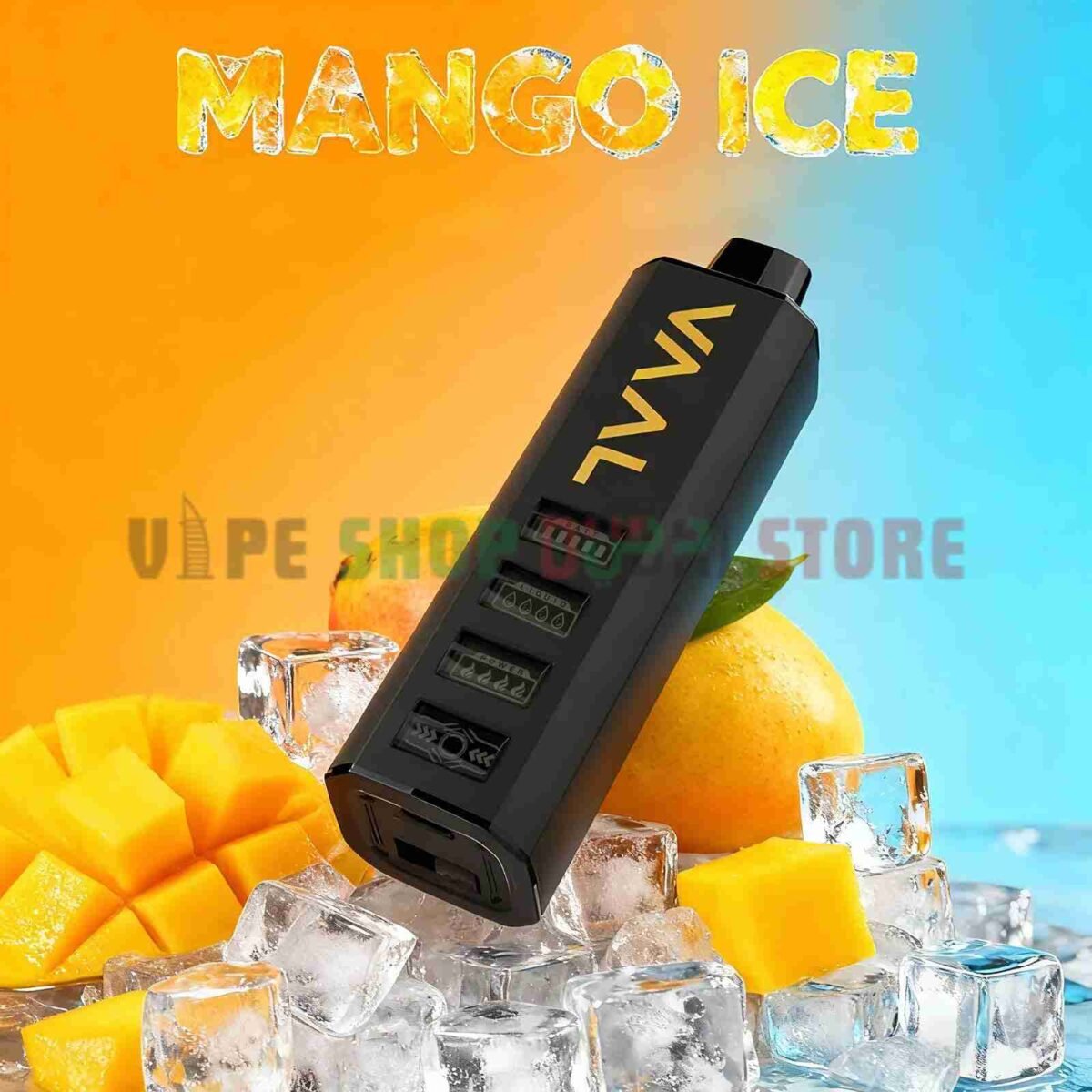 Vaal-Cyber-Shisha-DTL-50000-Puffs-5mg-Nicotine-In-Dubai-MANGO-ICE