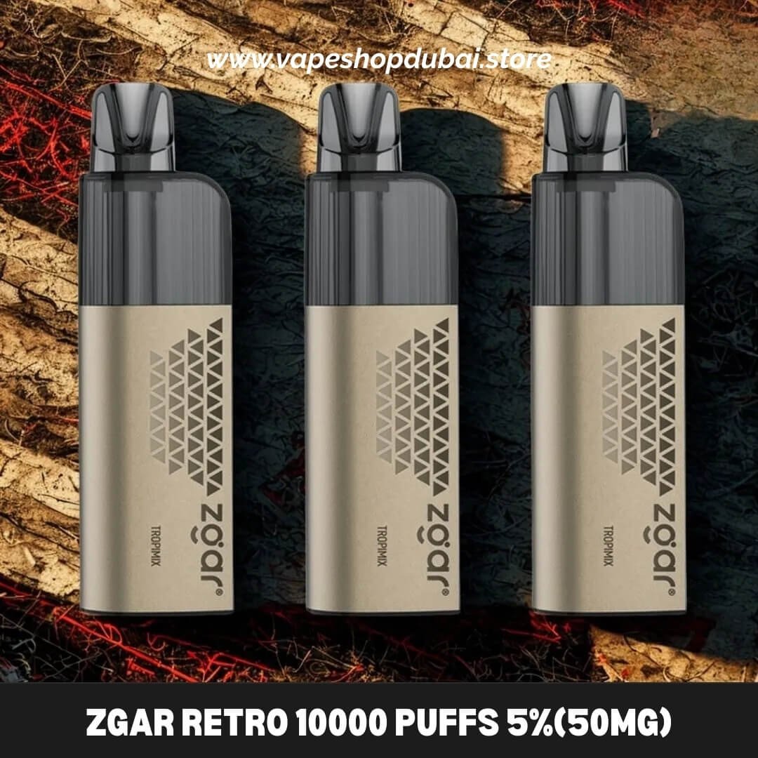 ZGAR Retro 10000 Puffs 5%(50mg) Nicotine ZGAR-Retro-10000-Puffs-550mg-Nicotine