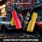 Elfbar-trio-up-to-40000-puffs-50mg-nicotine-4-mesh-coil-disposable-vape-in-Dubai