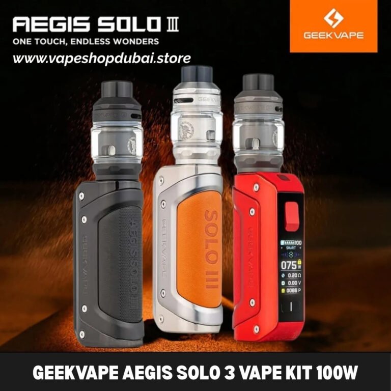 Geekvape-Aegis-Solo-3-Vape-Kit-External-Battery-100W-In-DUBAI-UAE
