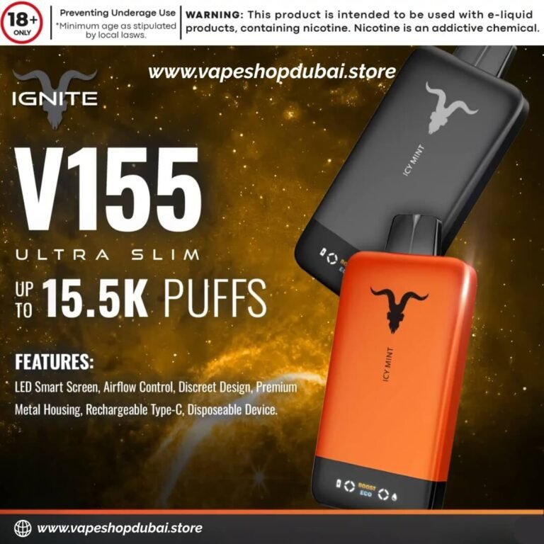 IGNITE-V155-15500puffs-Disposable-Vape-Ultra-Slim-Pod-Kit-in-the-UAE