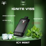 IGNITE-V155-15500puffs-Disposable-Vape-Ultra-Slim-Pod-Kit-in-the-UAE-ICY-MINT