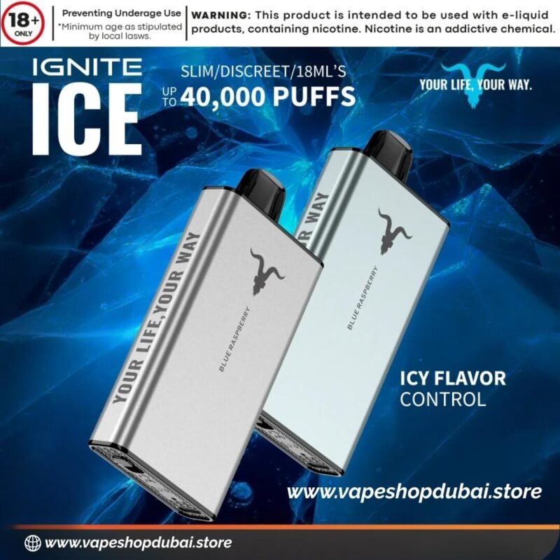 Ignite-Ice-40000-Puffs-Disposable-Vape-Icy-Flavor-Control-In-The-UAE