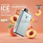 Ignite-Ice-40000-Puffs-Disposable-Vape-Icy-Flavor-Control-In-The-UAE-PEACH