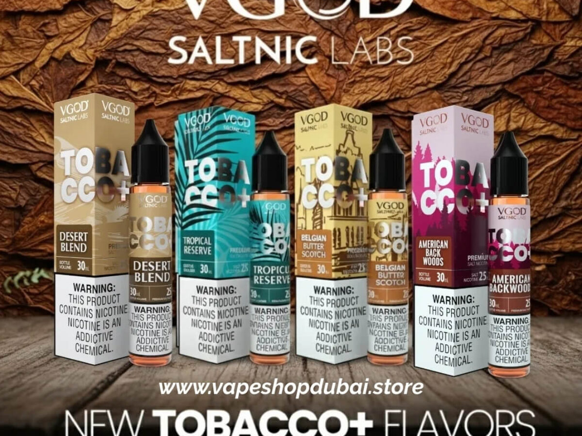 VGOD Tobacco Plus Saltnic  Buy Now | VapeShopDubai Store