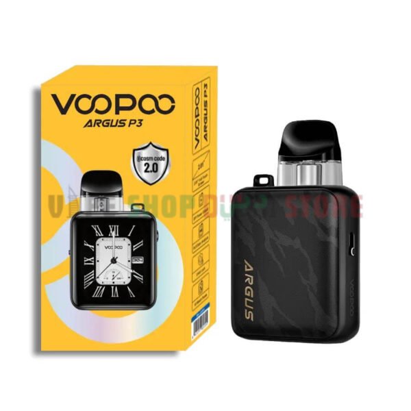 VOOPOO-Argus-P3-Pod-Kit-in-Dubai-Black-Leather