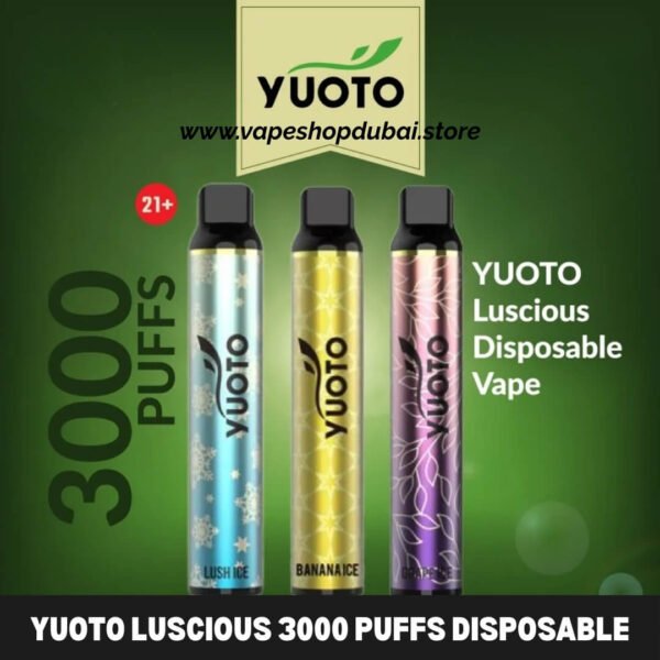 Yuoto-Luscious-3000-Puffs-50Mg-Disposable-Vape-In-Dubai-UAE