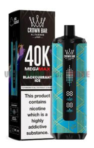 Crown Bar Al Fakher v2.0 Mega Max-Blackcurrant-ICe