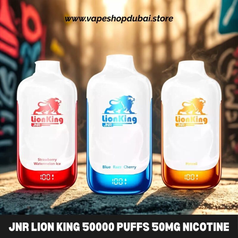 JNR lion king 50000 puffs 50mg nicotine In UAE