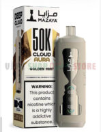 MAZAYA CLOUD AURA 50K Disposable Vape in Dubai golden mint