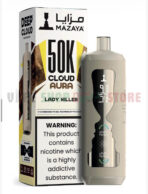 MAZAYA CLOUD AURA 50K Disposable Vape in Dubai lady killer