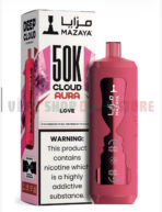 MAZAYA CLOUD AURA 50K Disposable Vape in Dubai love