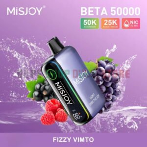 MISJOY Beta 50000 Puffs Disposable Vape 50mg in the UAE FIZZY VIMTO