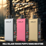 Relx blade 50000 puffs 50mg nicotine In UAE