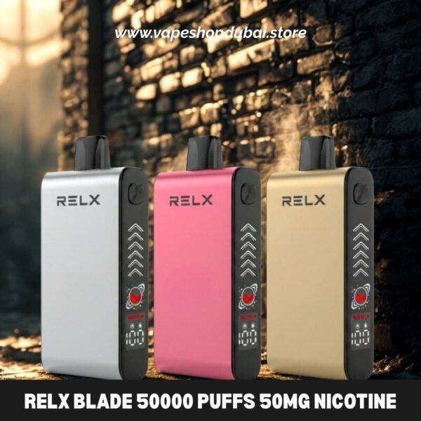 Relx blade 50000 puffs 50mg nicotine In UAE