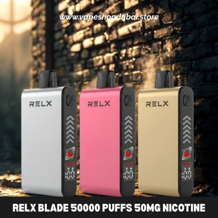 Relx blade 50000 puffs 50mg nicotine In UAE
