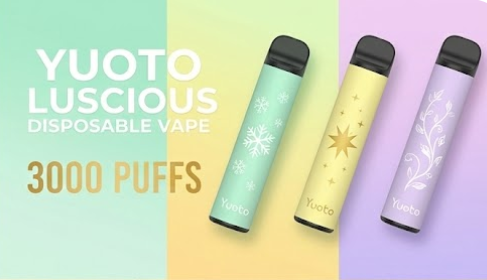 Yuoto Luscious 3000 Puffs 50 mg: The Best Disposable Vape in Dubai