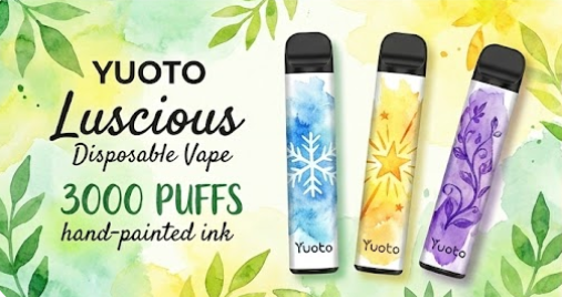 Authentic Yuoto Luscious 3000 Puffs 50 mg Disposable Vape in Dubai
