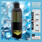 TESIYI AK 50000 Puffs 50mg Disposable Vape in Dubai blue razz