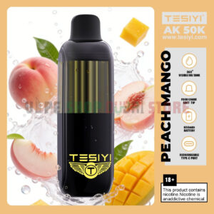 TESIYI AK 50000 Puffs 50mg Disposable Vape in Dubai peach mango TESIYI AK 50000 Puffs 50mg Disposable Vape in Dubai peach mango