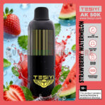 TESIYI AK 50000 Puffs 50mg Disposable Vape in Dubai strawberry watermelon