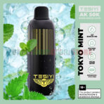 TESIYI AK 50000 Puffs 50mg Disposable Vape in Dubai tokyo mint