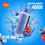 vozol gear hookah 40000 puffs blue razz ice