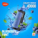 vozol gear hookah 40000 puffs blueberry mint