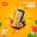 vozol gear hookah 40000 puffs love 777