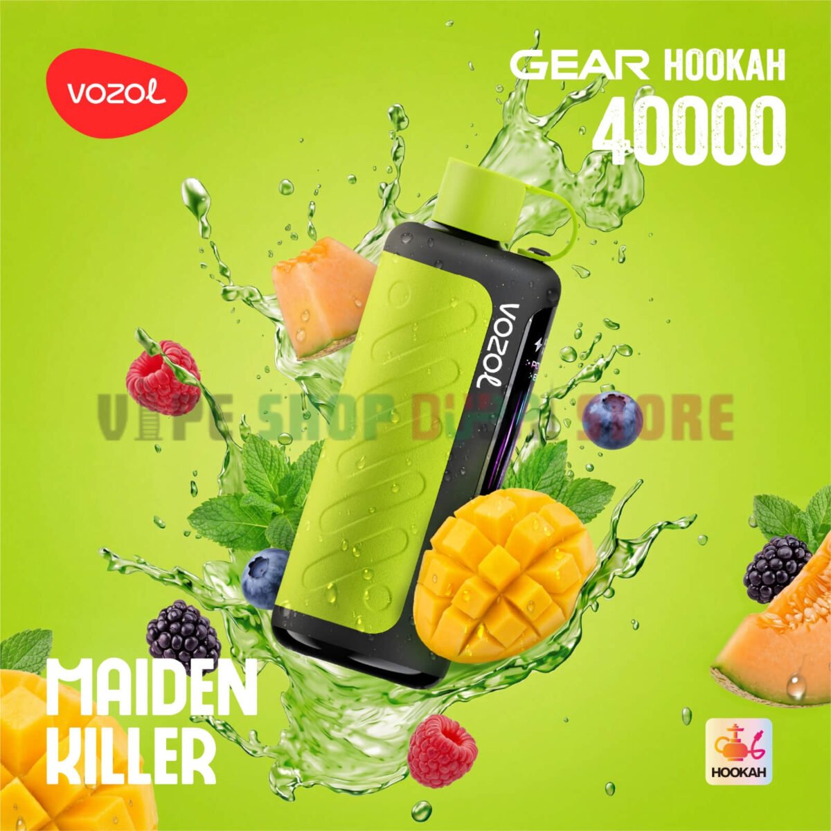vozol gear hookah 40000 puffs maiden killer