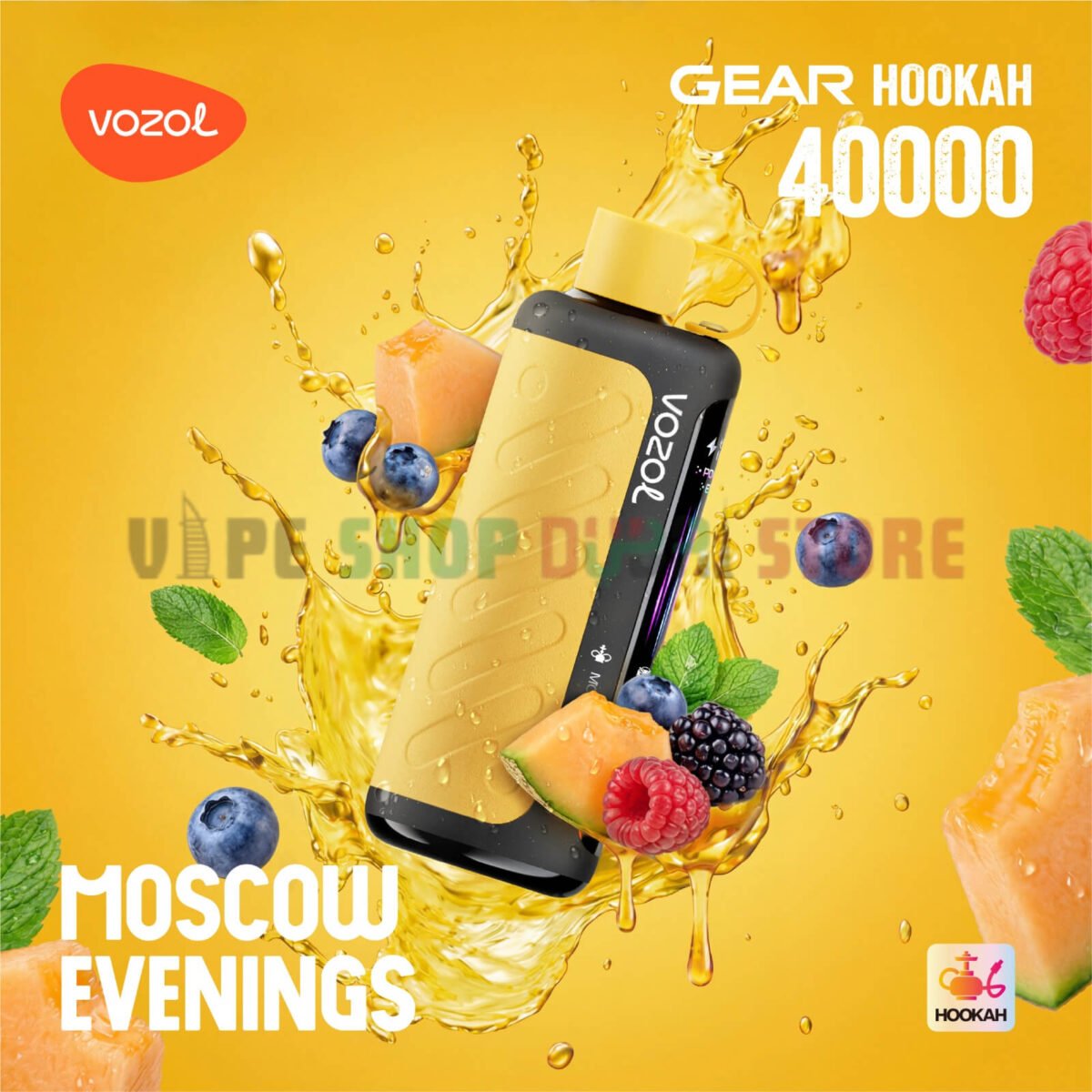 vozol gear hookah 40000 puffs moscow evenings