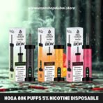 HoQa 80k puffs 5% nicotine Disposable Vape in Dubai