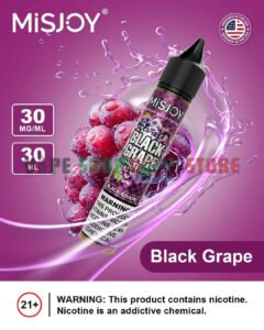 Misjoy Premium Salt Nicotine 30mg 30mg Liquid USA Brand In UAE Black Grape