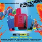 Nasty Bar 1200 Puffs 20MG Nicotine none rechargeable vape In UAE