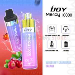 iJoy Mercy 10000 Puffs 20MG Nicotine In UAE BLUEBERRY CRANBERRY CHERRY