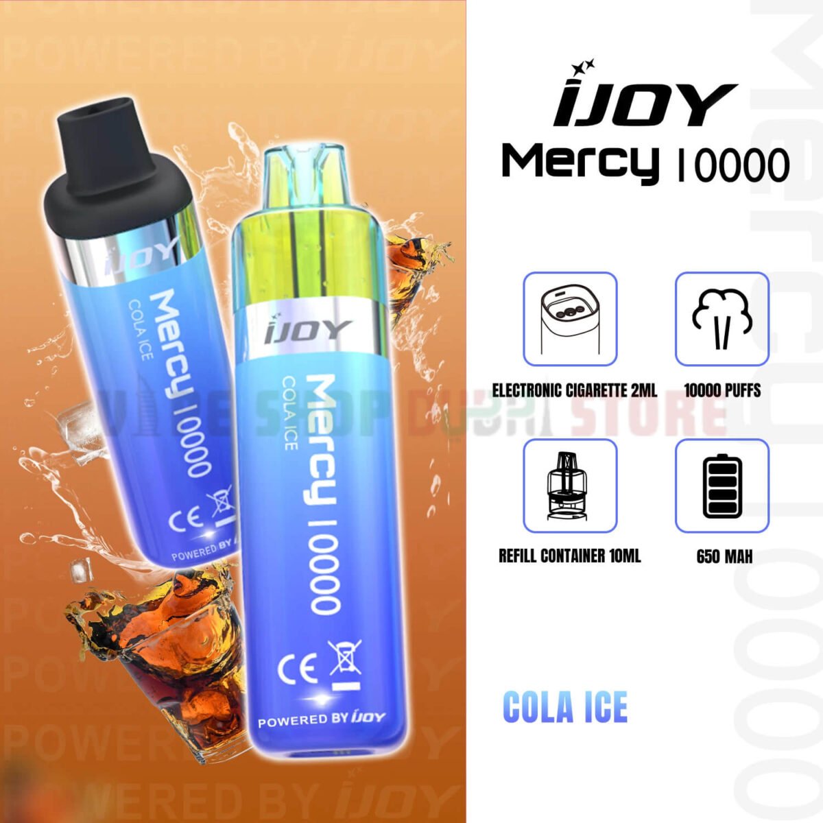 iJoy Mercy 10000 Puffs 20MG Nicotine In UAE COLA ICE