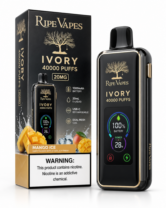 Ripe Vapes Ivory 40k 20mg 