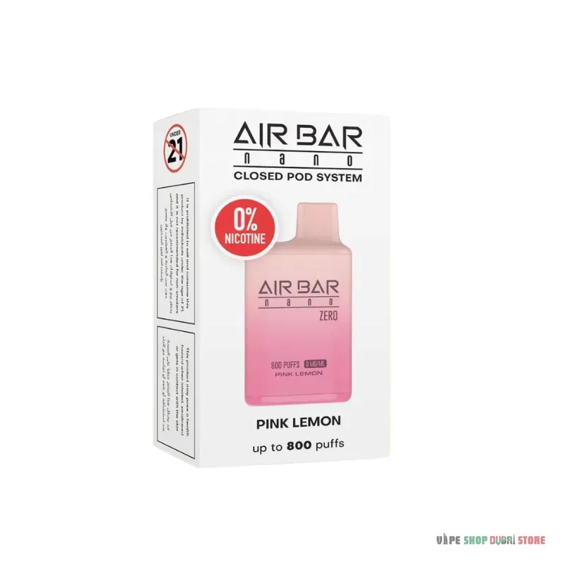 Air bar Nano 800 Puffs 0mg in UAE - Image 2
