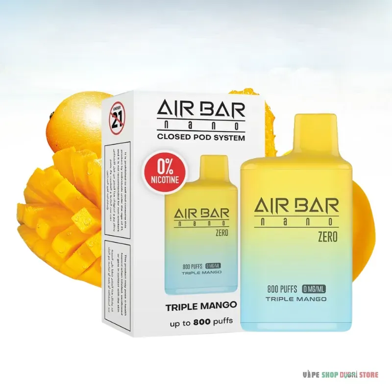 Air bar Nano 800 Puffs 0mg in UAE - Image 7