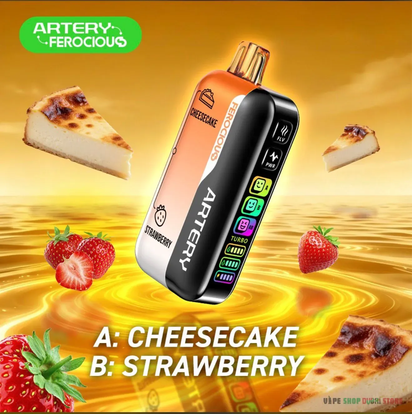 Artery Ferocious 60k Puffs 30mg Disposable Vape in UAE - Image 9