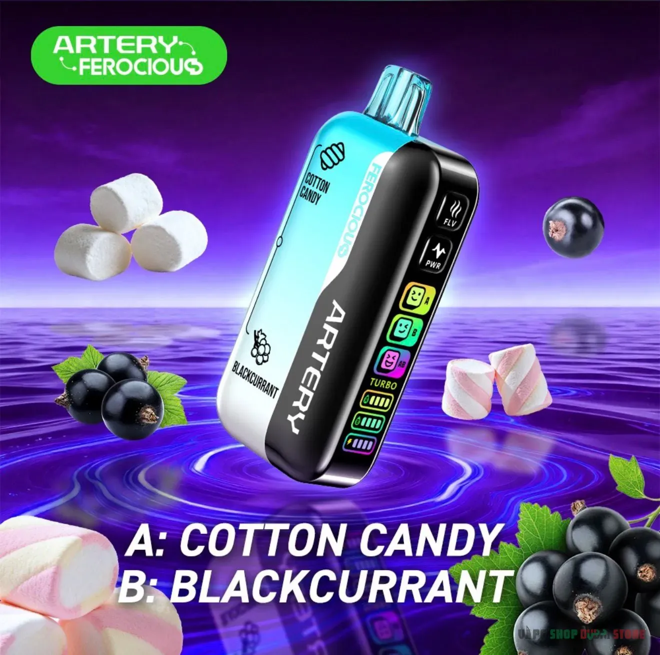 Artery Ferocious 60k Puffs 30mg Disposable Vape in UAE - Image 7