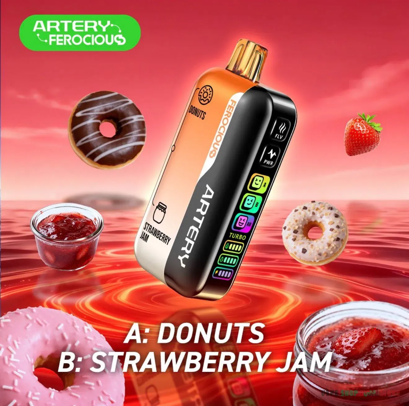 Artery Ferocious 60k Puffs 30mg Disposable Vape in UAE - Image 8