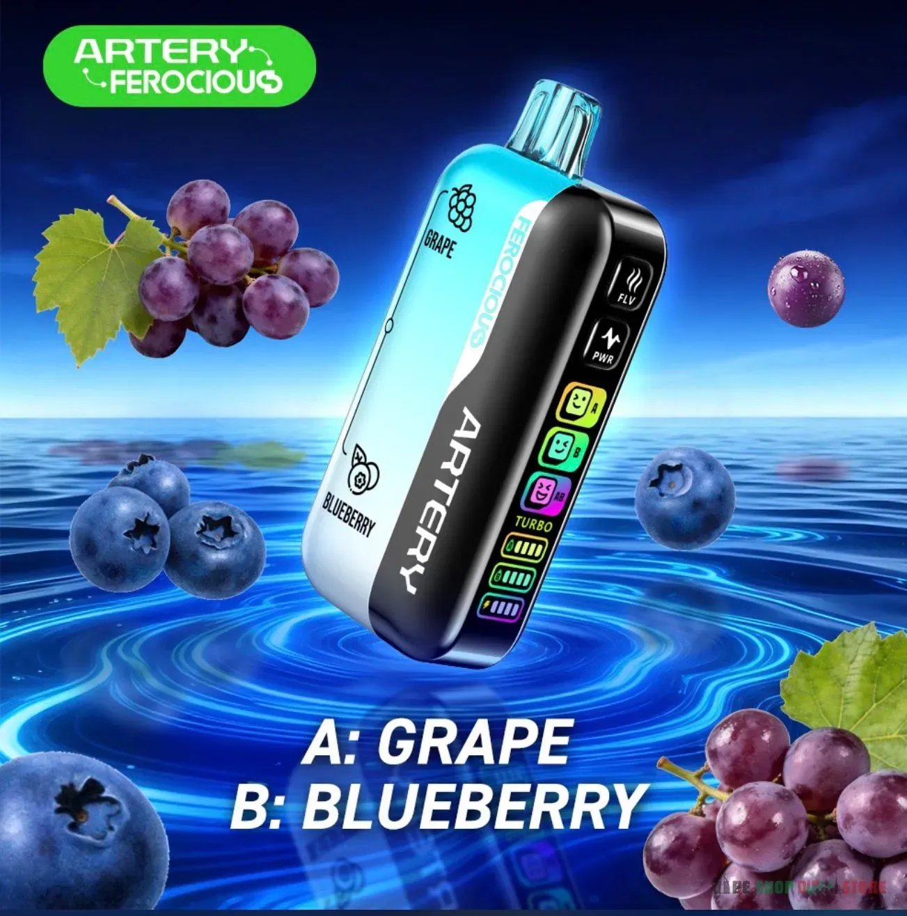 Artery Ferocious 60k Puffs 30mg Disposable Vape in UAE - Image 6