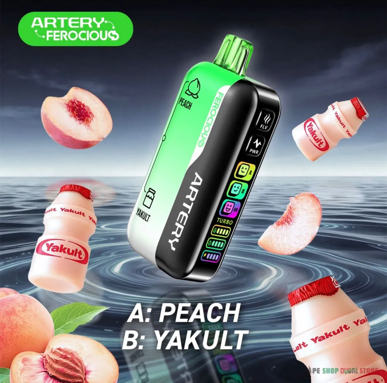 Artery Ferocious 60k Puffs 30mg Disposable Vape in UAE - Image 5