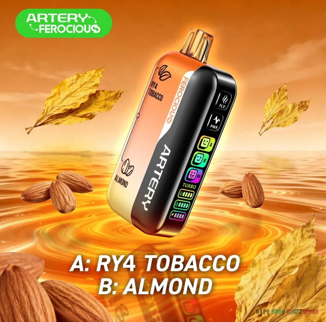 Artery Ferocious 60k Puffs 30mg Disposable Vape in UAE - Image 4