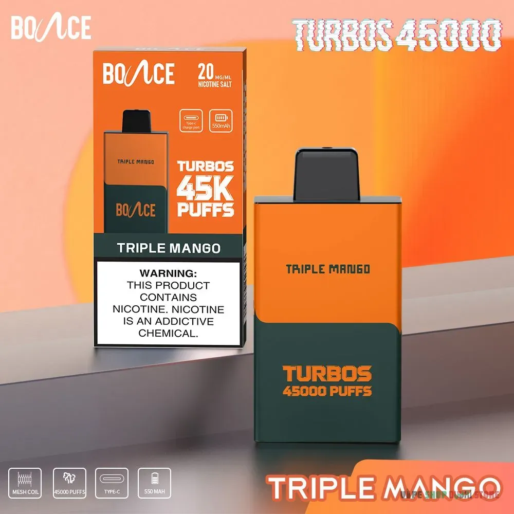 Bounce X Turbo 45000 Puffs Disposable Vape in Dubai UAE - Image 2
